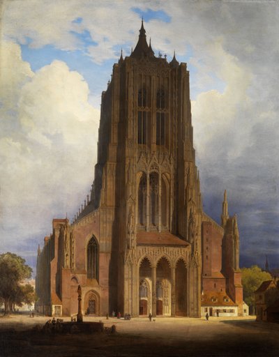 Il duomo di Ulma da Max Emanuel Ainmiller